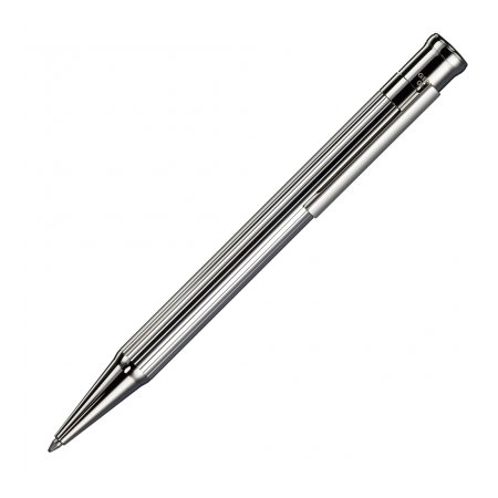 Otto Hutt Design 04 Silver Pinstripe - Ballpoint