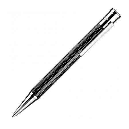 Otto Hutt Design 04 Wave Black - Ballpoint