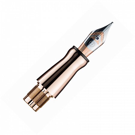 Otto Hutt 06 Fountain Nib Unit Steel - Rose Gold Plated [F]