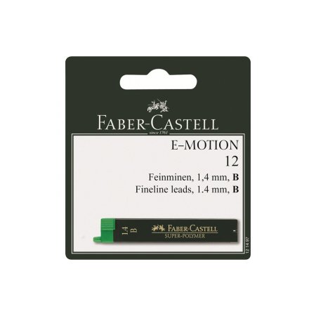 Faber-Castell Leads Super-Polymer e-Motion (12pcs) 1.4mm - B