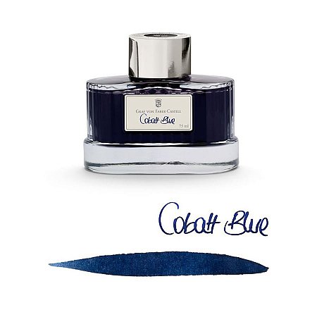 Graf von Faber-Castell Ink Bottle 75ml - Cobalt Blue 