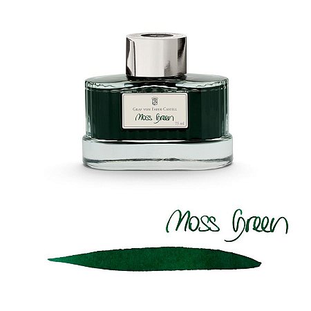 Graf von Faber-Castell Ink Bottle 75ml - Moss Green 