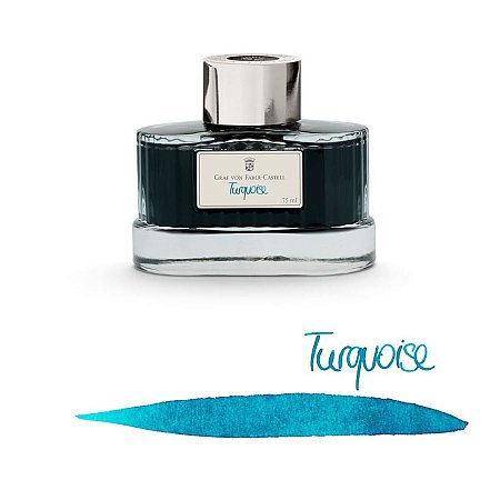 Graf von Faber-Castell Ink Bottle 75ml - Turquoise