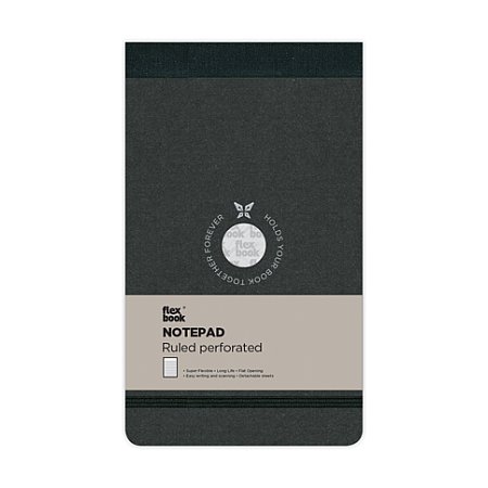 Flexbook Notepad Ruled 10x17cm - Black