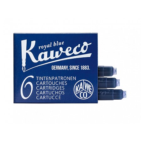 Kaweco Ink Cartridges (6 pcs) - Royal Blue 