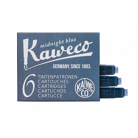 Kaweco Ink Cartridges (6 pcs) - Midnight Blue 