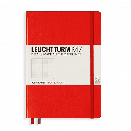 Leuchtturm1917 Notebook A5 Hardcover Dotted - Red