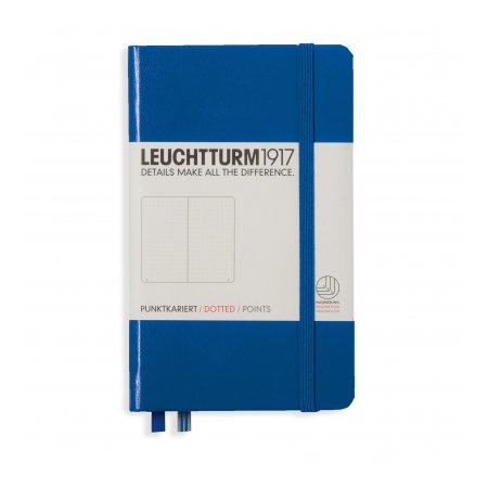 Leuchtturm1917 Notebook A6 Hardcover Dotted - Royal Blue