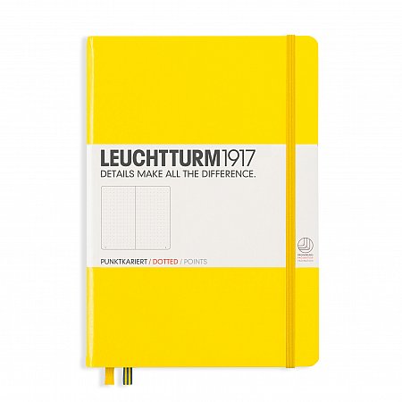 Leuchtturm1917 Notebook A5 Hardcover Dotted - Lemon