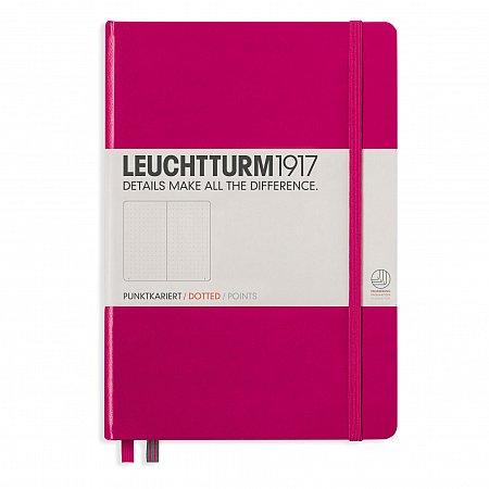 Leuchtturm1917 Notebook A5 Hardcover Dotted - Berry