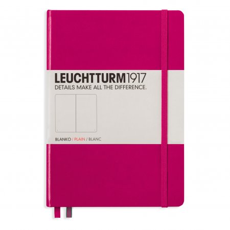 Leuchtturm1917 Notebook A5 Hardcover Plain - Berry