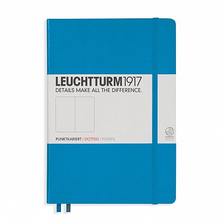Leuchtturm1917 Notebook A5 Hardcover Dotted - Azure