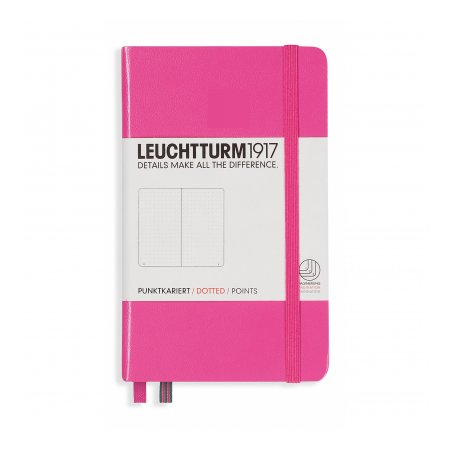 Leuchtturm1917 Notebook A6 Hardcover Dotted - New Pink