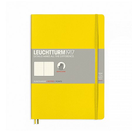 Leuchtturm1917 Notebook B5 Softcover Dotted - Lemon