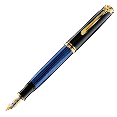 Pelikan Souveran M600 Black-Blue - Fountain [B]