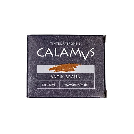 Calamus Ink Cartridges (6 pcs) - Antique Brown