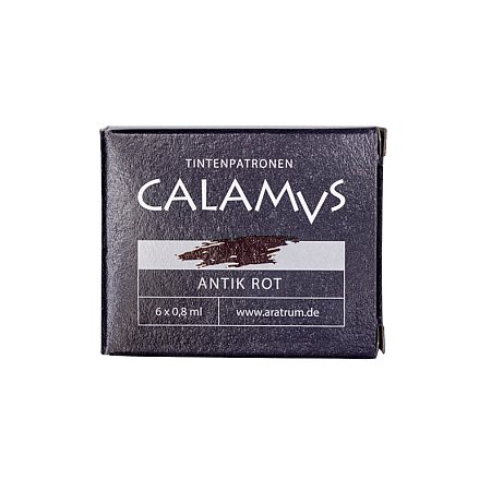 Calamus Ink Cartridges (6 pcs) - Antique Red