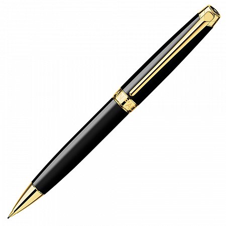 Caran dAche Leman Ebony Black Gold - Mechanical Pencil