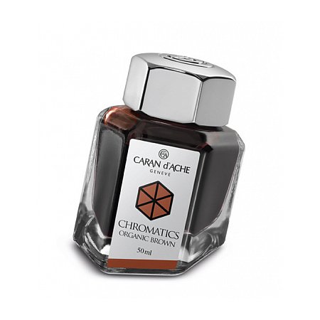 Caran dAche Ink Bottle 50ml - Organic Brown