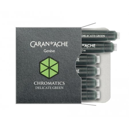 Caran dAche Ink Cartridges (6 pcs) - Delicate Green