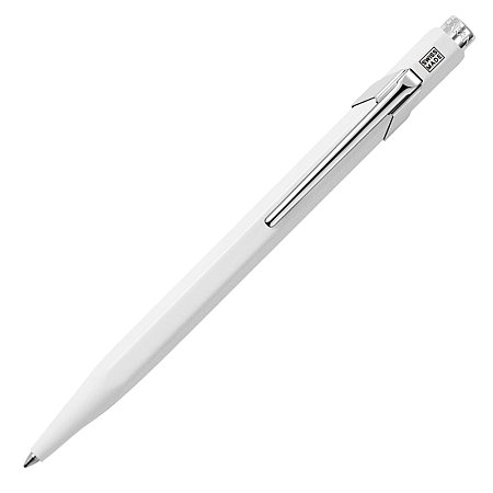 Caran dAche 849 Pop Line Ballpoint with case - White Matt