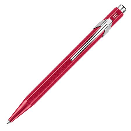 Caran dAche 849 Pop Line Ballpoint with case - Red Metallic