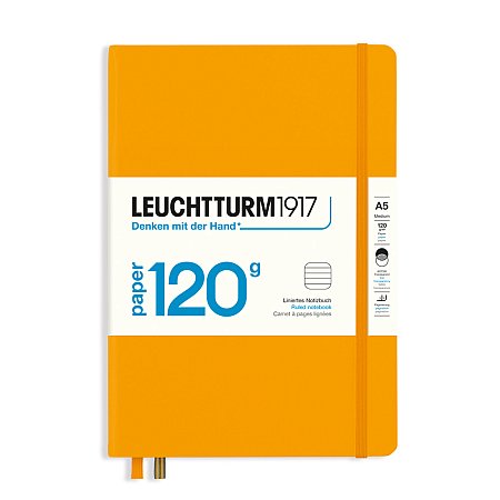 Leuchtturm1917 Notebook A5 120g Ruled - Rising Sun