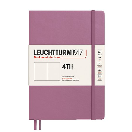 Leuchtturm Notebook A5 411 Plain - Dusty Rose