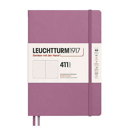 Leuchtturm Notebook A5 411 Dotted - Dusty Rose