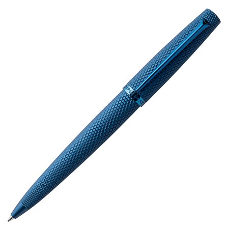 Diplomat Viper Blue Guilloche - Ballpoint