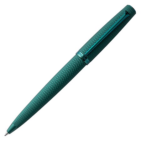 Diplomat Viper Green Guilloche - Ballpoint