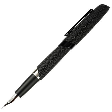 Diplomat Cobra Black Guilloche - Fountain [M]