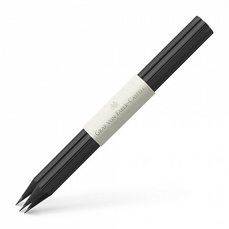 Graf von Faber-Castell Graphite Pencils (3 pcs) - Black