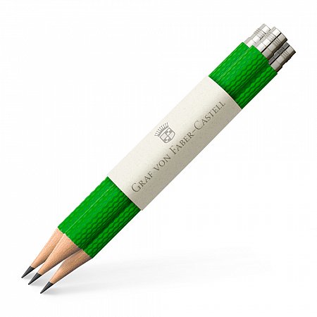 GvFC Perfect Pencil Spare Pencils Guilloche (3 pcs) - Viper Green