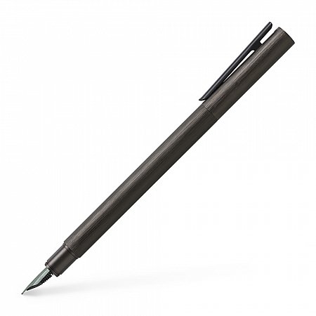 Faber-Castell NEO Slim Aluminium Black - Fountain [B]