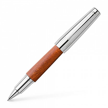 Faber-Castell e-motion Pearwood Brown - Rollerball