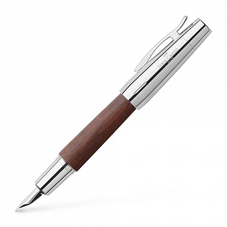 Faber-Castell e-motion Pearwood Dark Brown - Fountain [B]