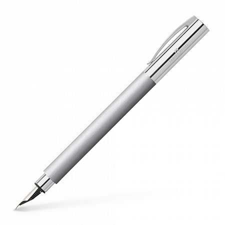 Faber-Castell Ambition Stainless Steel - Fountain [B]