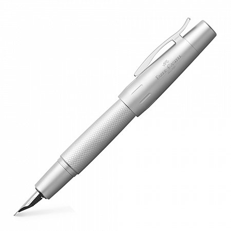 Faber-Castell e-motion Pure Silver - Fountain [M]