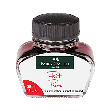 Faber-Castell Ink Bottle 30ml - Red