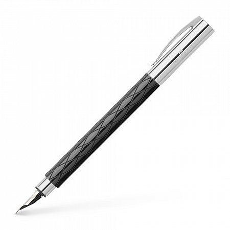 Faber-Castell Ambition Rhombus Black - Fountain [EF]