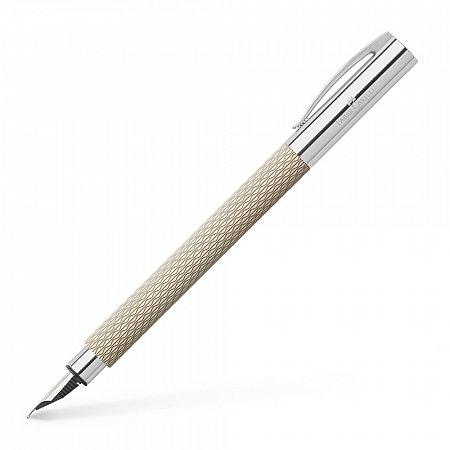 Faber-Castell Ambition OpArt White Sand - Fountain [F]