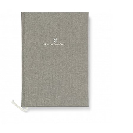 Graf von Faber-Castell Linen bound book A5 - Stone Grey