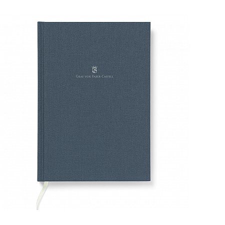 Graf von Faber-Castell Linen bound book A5 - Night Blue