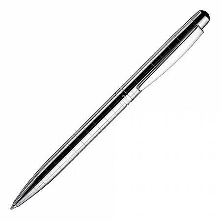 Otto Hutt Design 02 Silver Rectangle - Ballpoint