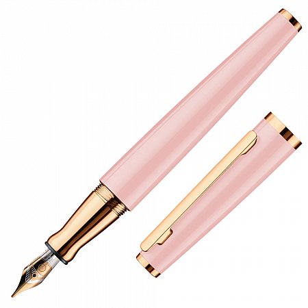 Otto Hutt Design 06 Shiny Lacquer Pink 18K Gold Nib - Fountain [B]