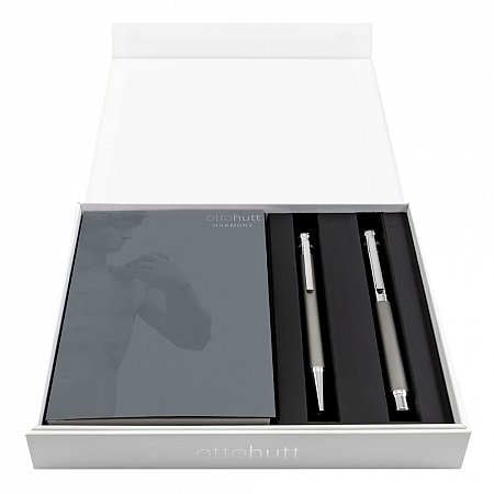 Otto Hutt Design 04 Harmony Set Graphite Grey - Fountain [M] and Ballpoint