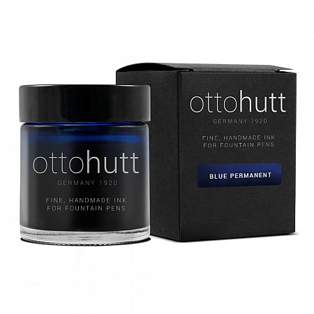 Otto Hutt Ink Bottle 30ml - 100yrs Blue Permanent