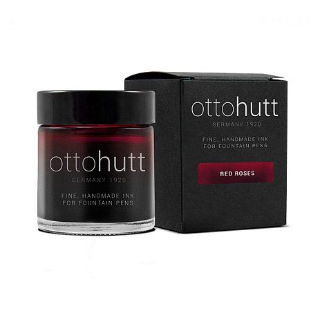 Otto Hutt Ink Bottle 30ml - Red Roses
