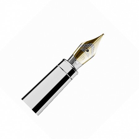 Otto Hutt 03 Fountain Nib Unit Platinum Plated 18K Gold - Bicolor [B]